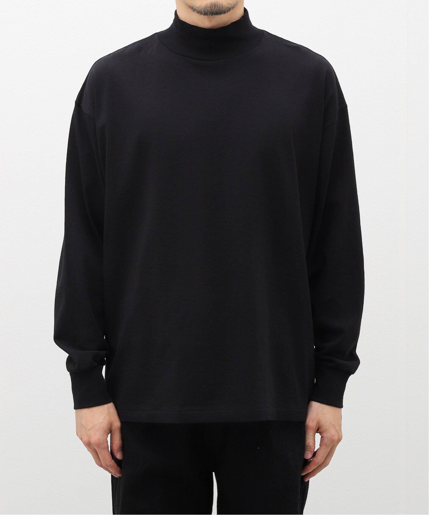 COMOLI(コモリ) コットンジャージ モックネックプルオーバー A03-05013  