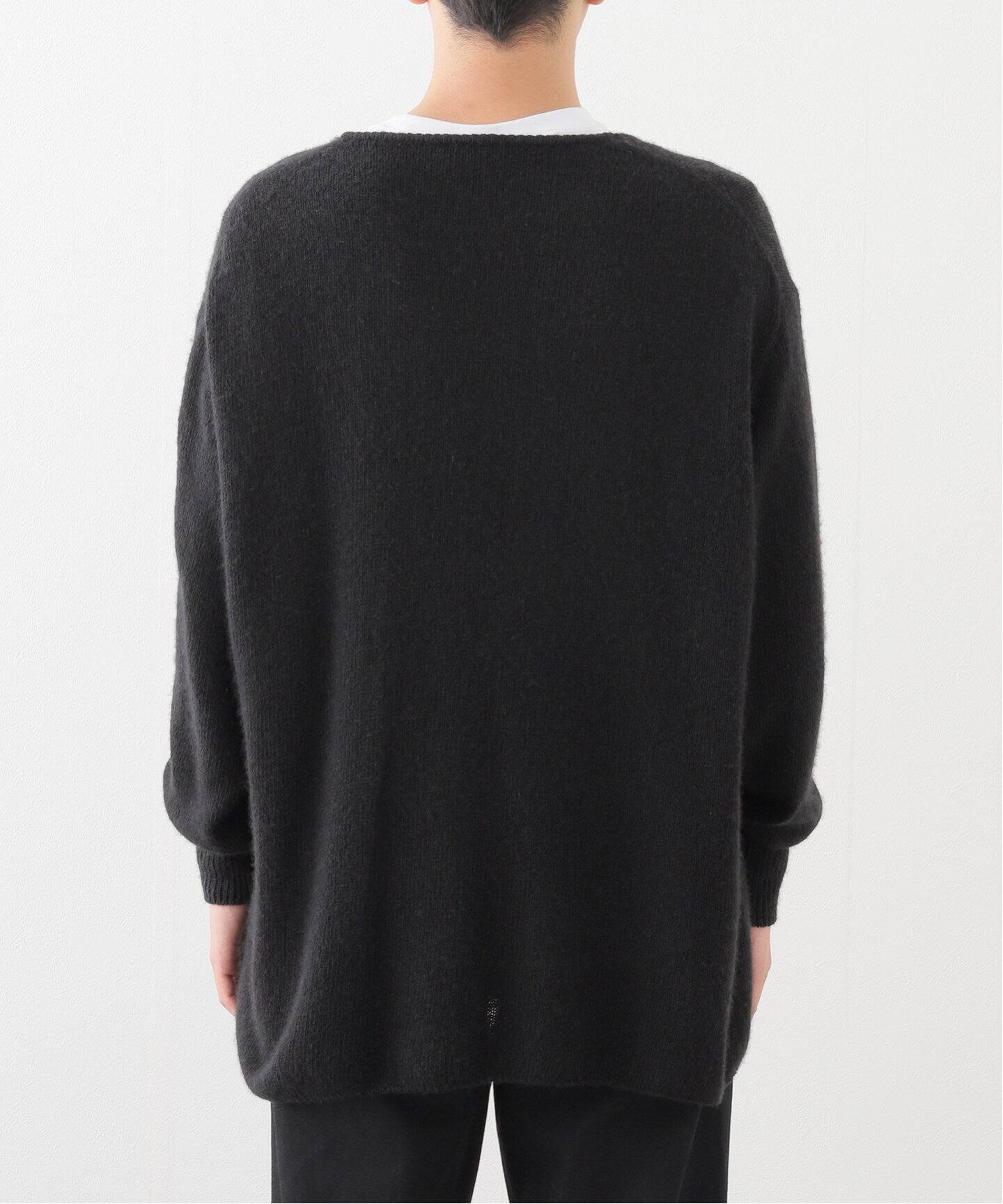 COMOLI(コモリ) カシミヤセイヒンゾメ Vネックニット A03-06003 