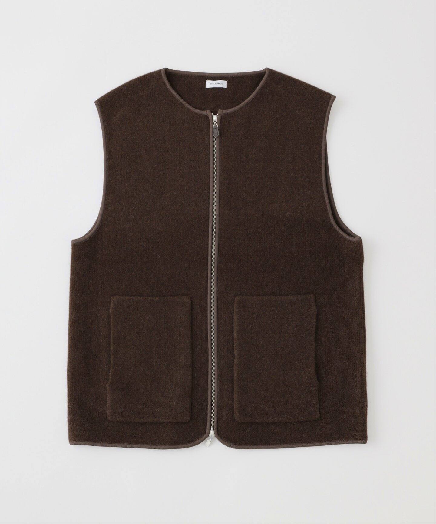 walenode(ウェルノード) Innocent YAK ZIP vest（ベスト）｜EDIFICE  
