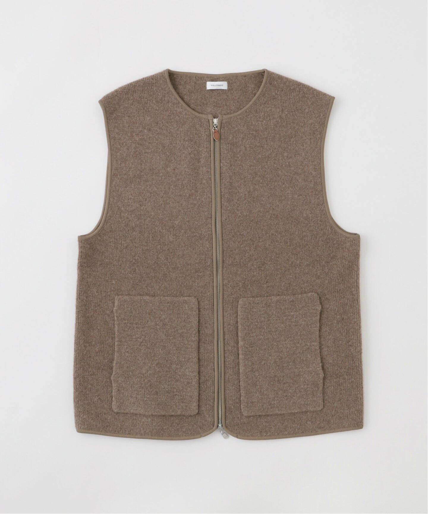 walenode(ウェルノード) Innocent YAK ZIP vest（ベスト）｜EDIFICE 
