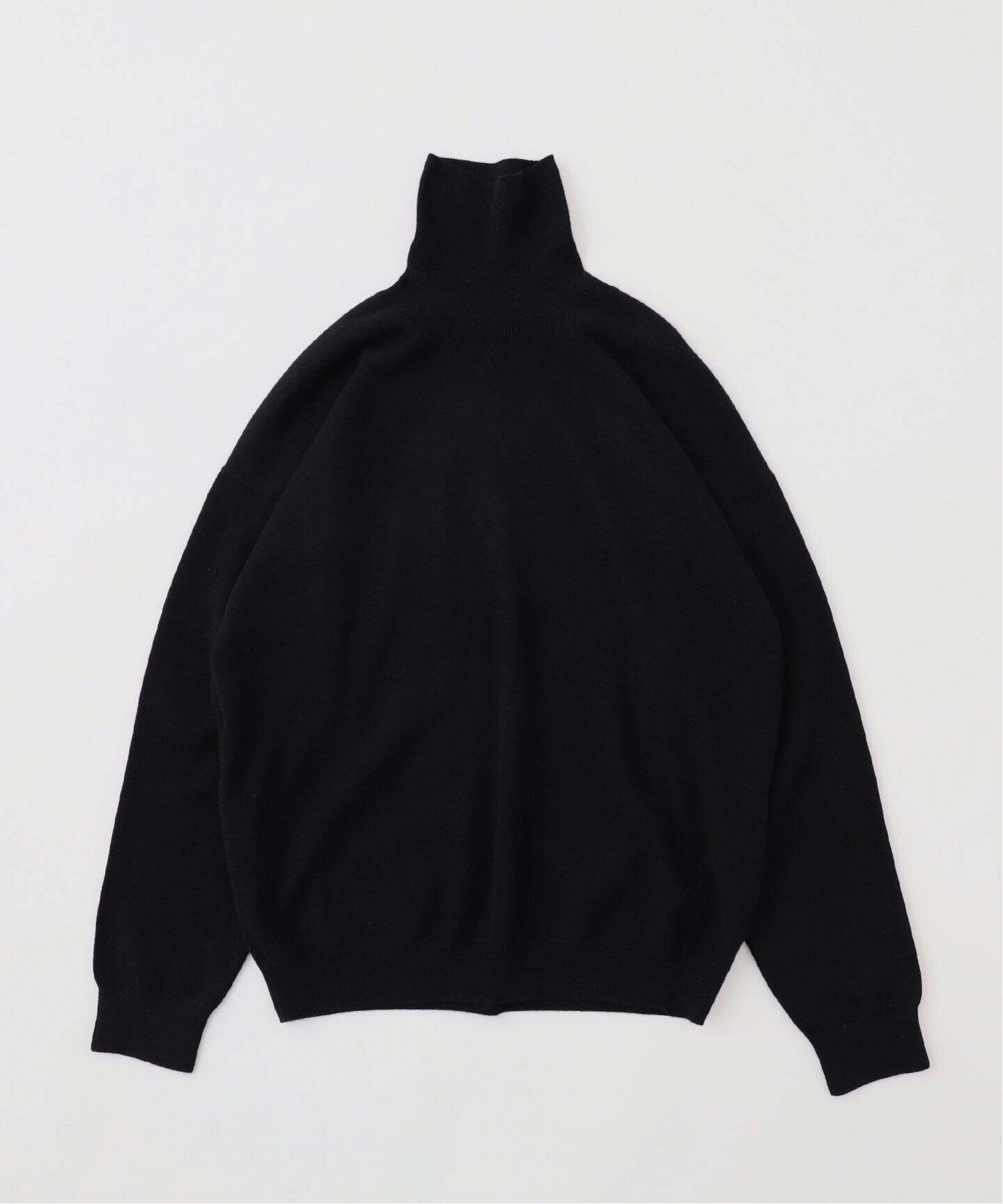 cash & barba(キャッシュ & バルバ) Mongorian Cashmere Turtle-neck  