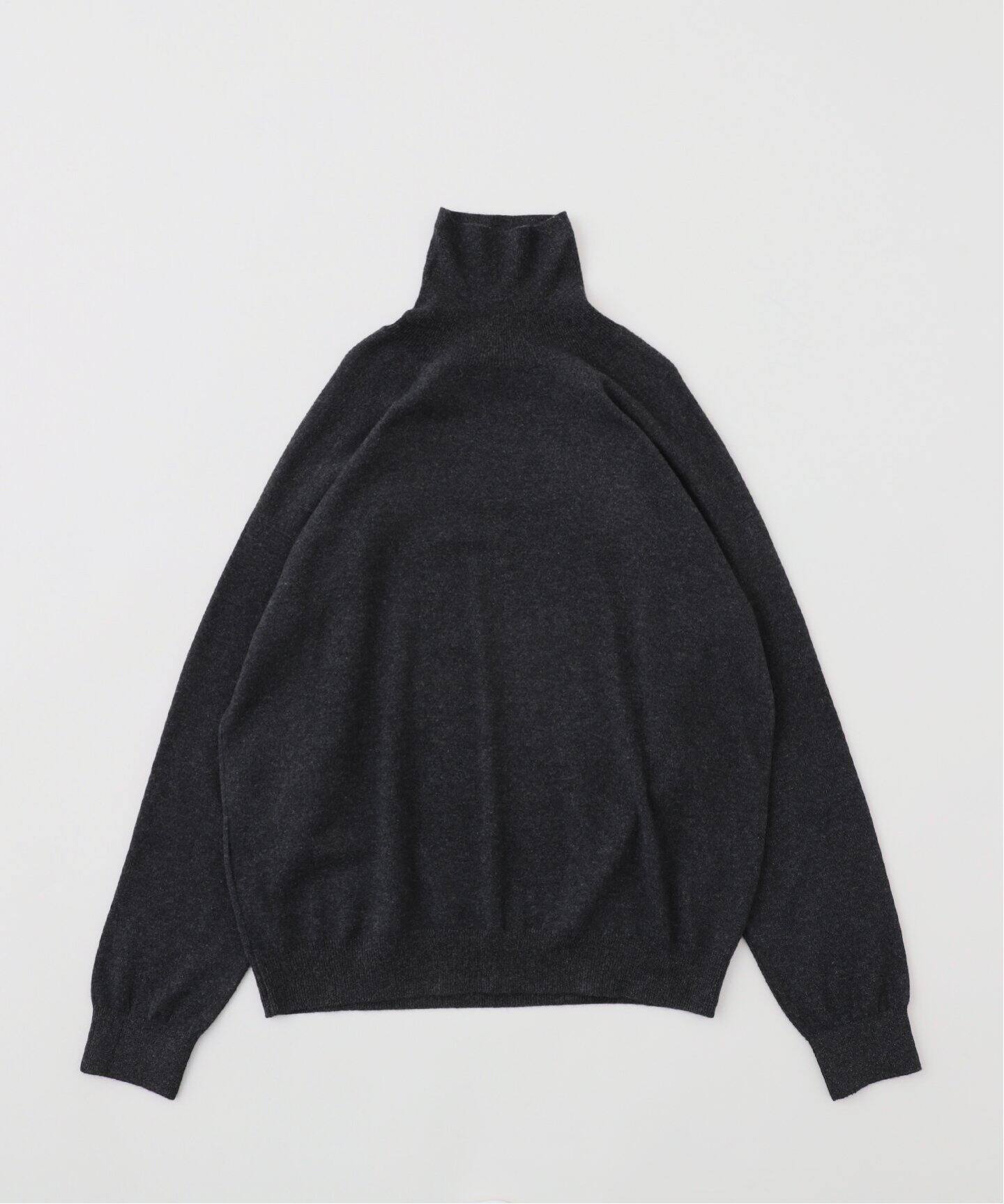 cash & barba(キャッシュ & バルバ) Mongorian Cashmere Turtle-neck 