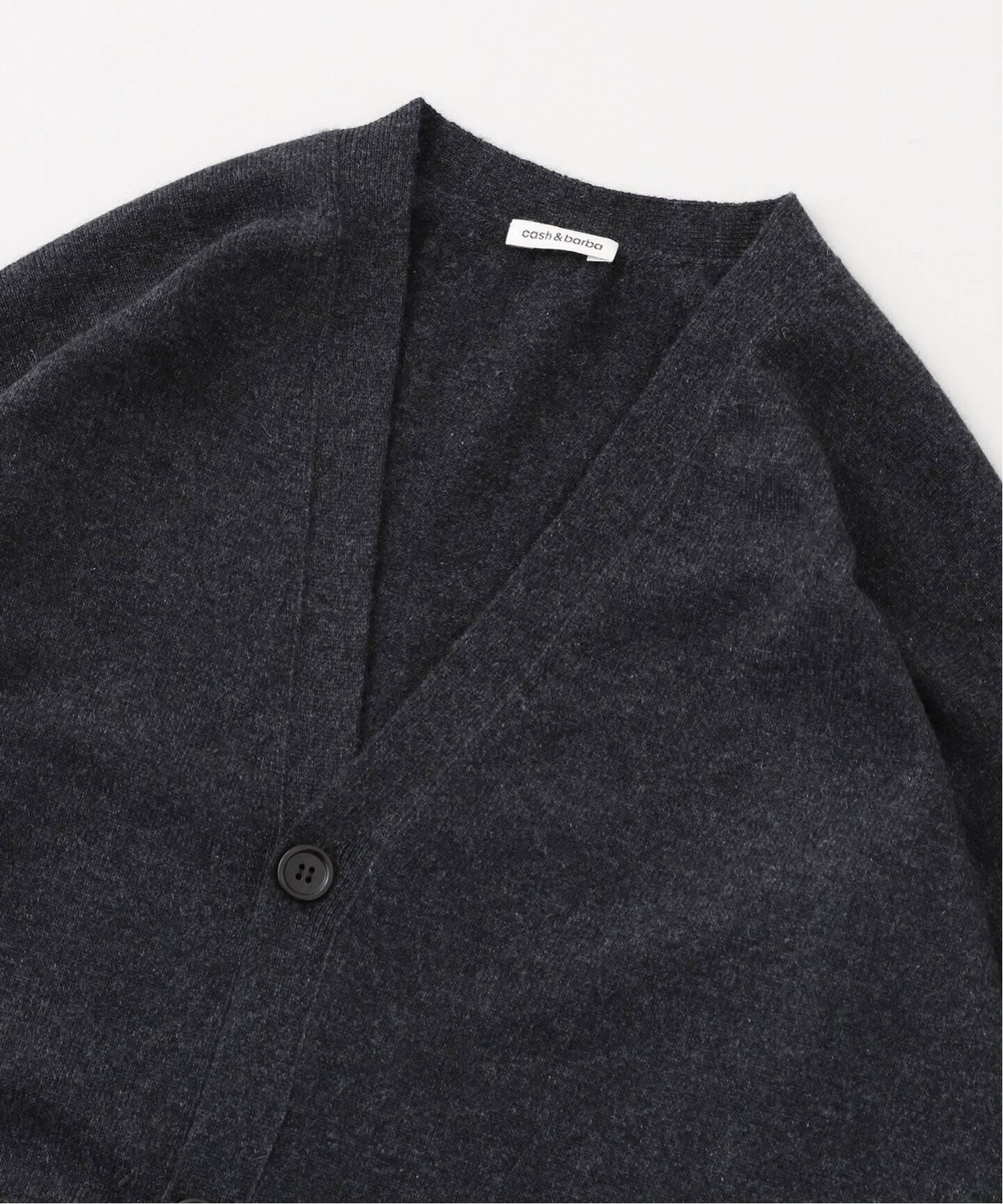 cash & barba(キャッシュ & バルバ) Mongorian Cashmere Cargdigan  