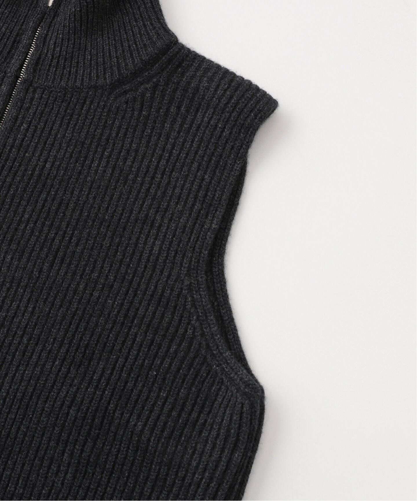 cash & barba(キャッシュ & バルバ) Mongorian Cashmere Drivers Vest 