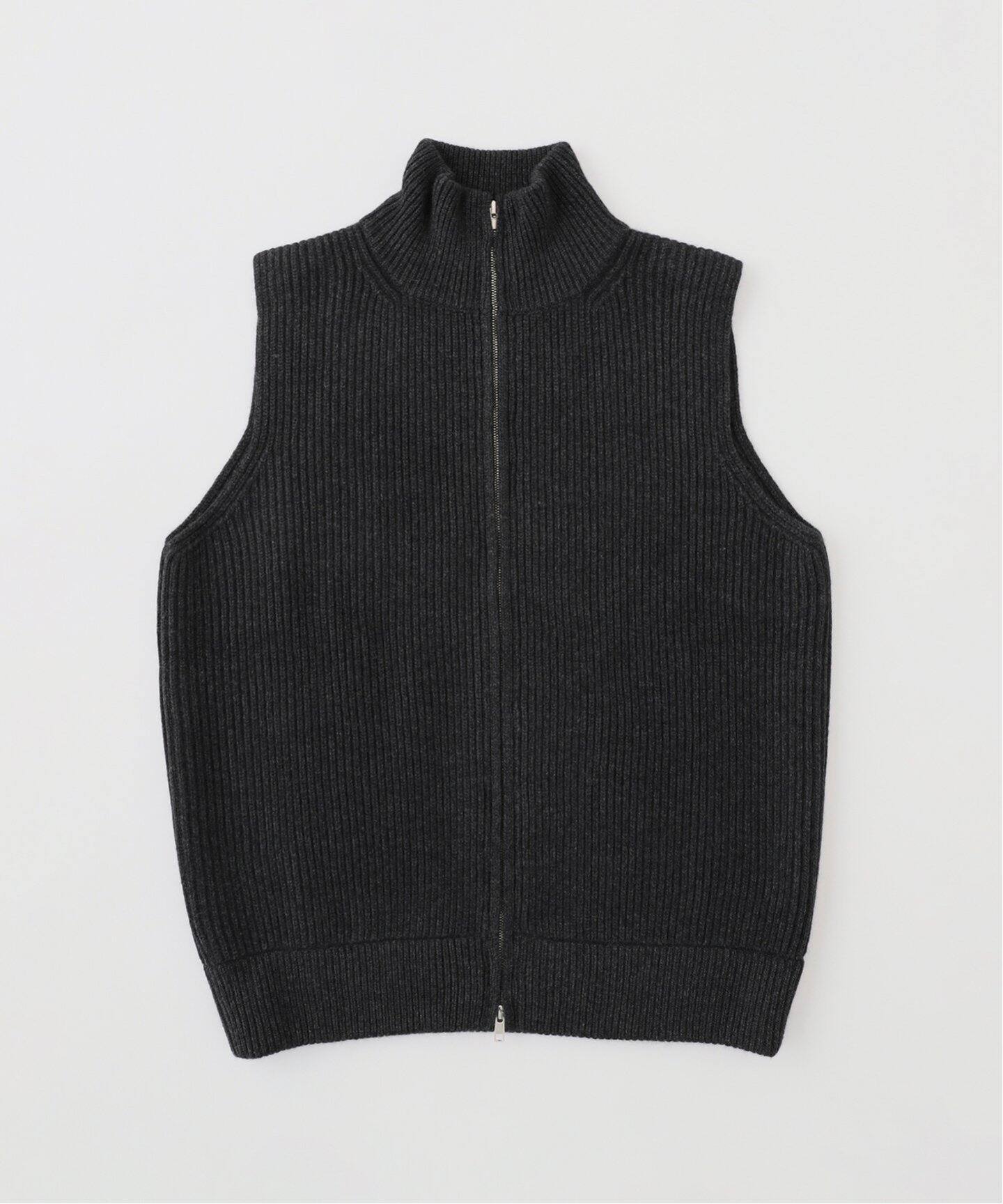 cash & barba(キャッシュ & バルバ) Mongorian Cashmere Drivers Vest 