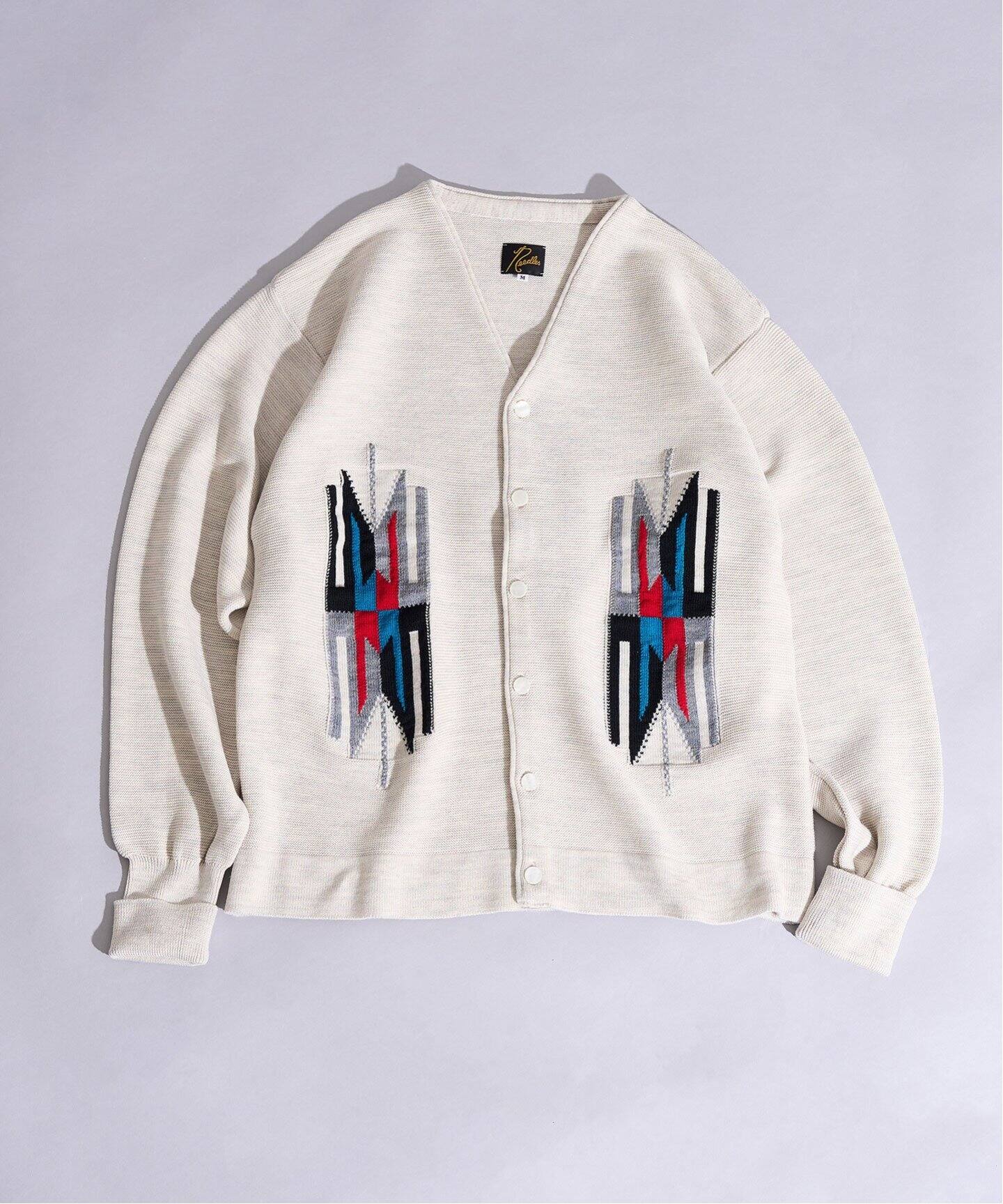 NEEDLES (ニードルズ) 417別注 V Neck Cardigan - Chimayo 