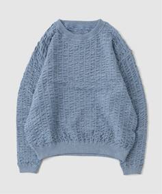 CREPUSCULE / クレプスキュール Wave Knit（ニット／セーター）｜417 