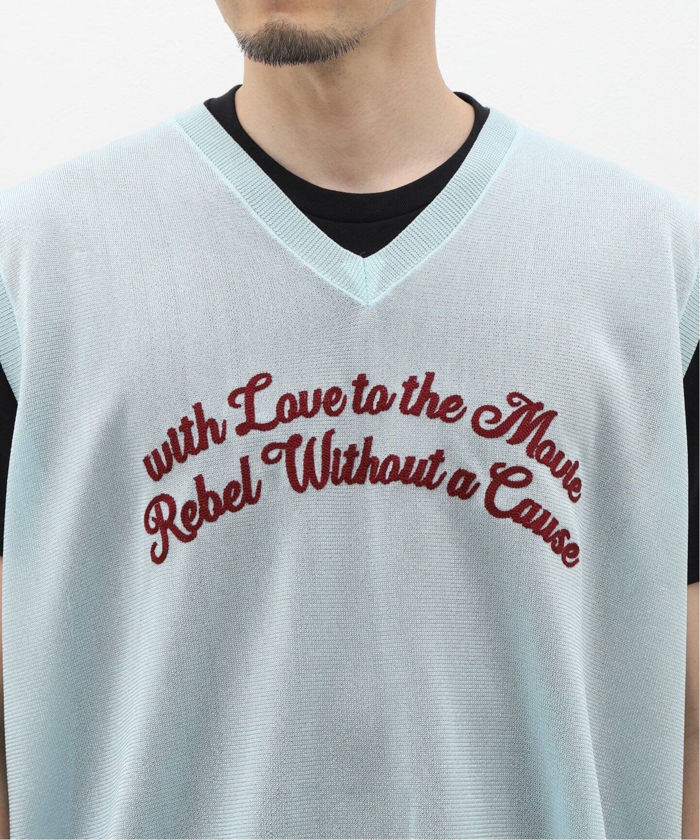 トップス 24ss dairiku skeleton knit vest my hero 24ss dairiku skeleton knit vest my hero