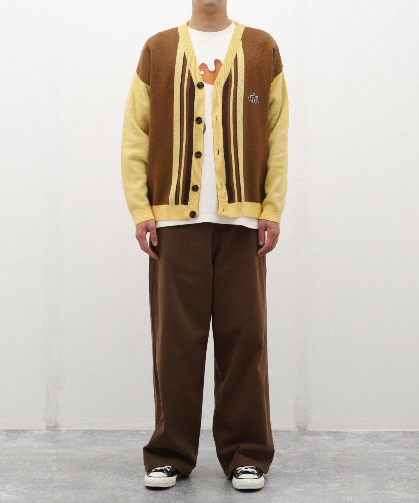 ニット WALK in PARIS / ウォークインパリス Le cardigan dore de papi メンズ WALK in PARIS ⁄ ウォークインパリス Le cardigan dore de papi