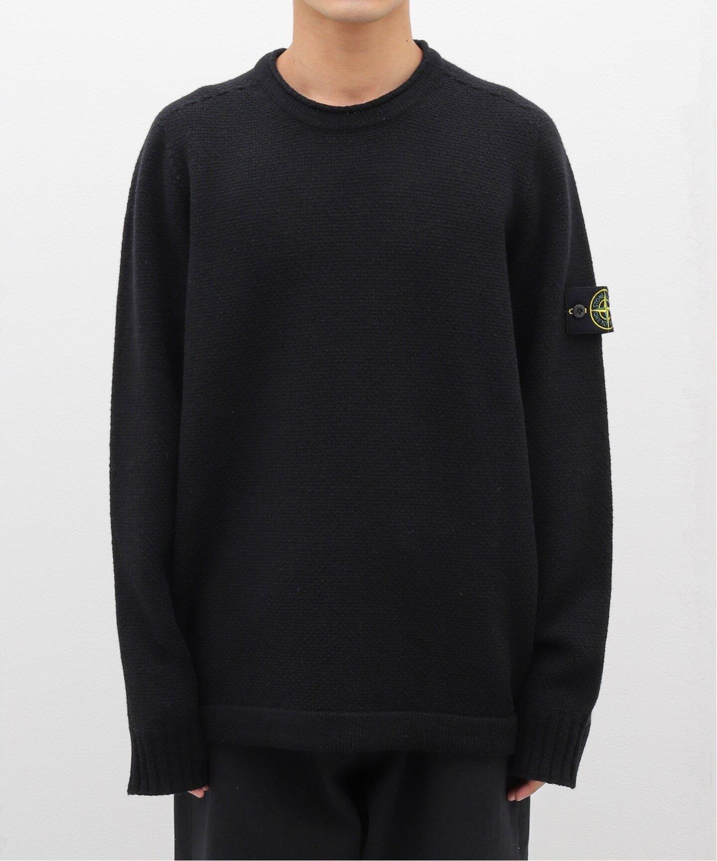 STONE ISLAND / ストーンアイランド】バスケットスティッチクルー 