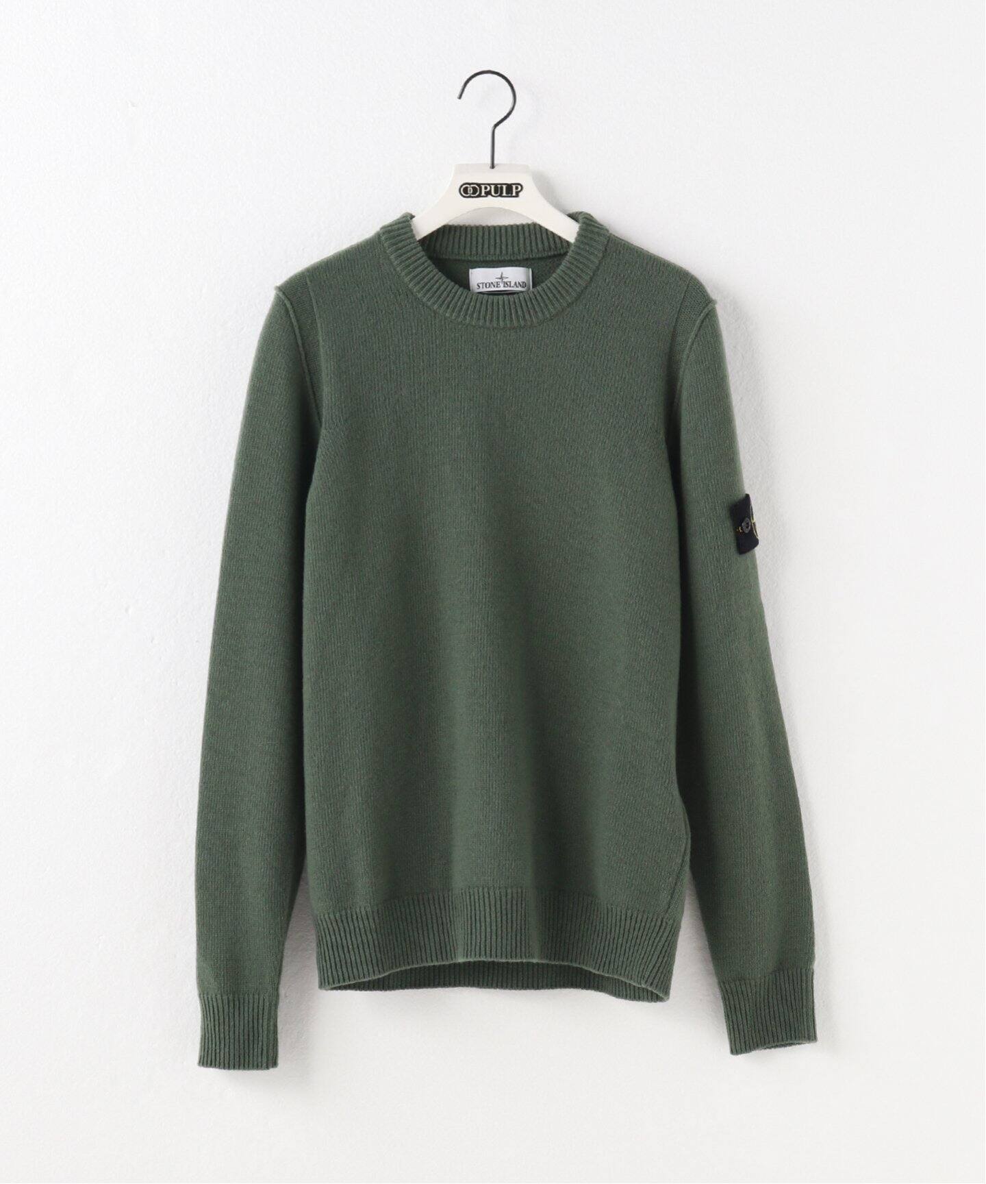 STONE ISLAND / ストーンアイランド】クルーネックニット（ニット 
