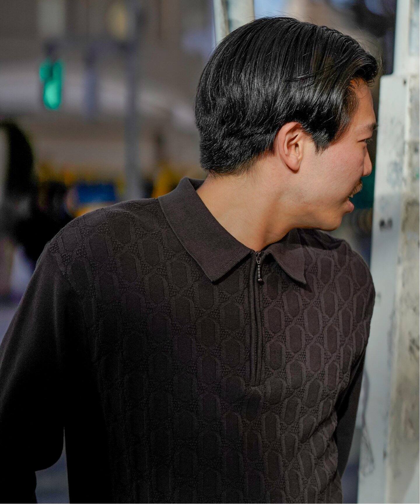 thisisneverthat / ディスイズネバーザット】Cable Knit Zip 