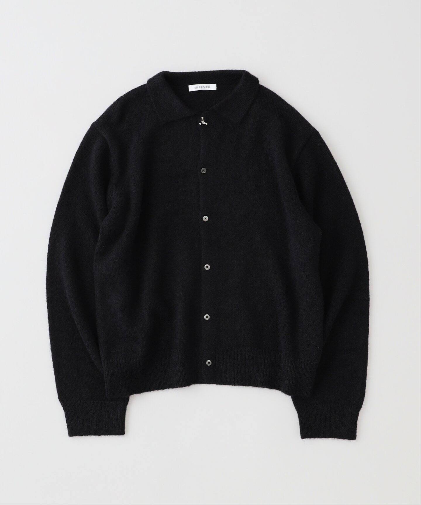 OUR LEGACY EVENING POLO ブラック カーディガン くりかえ 44