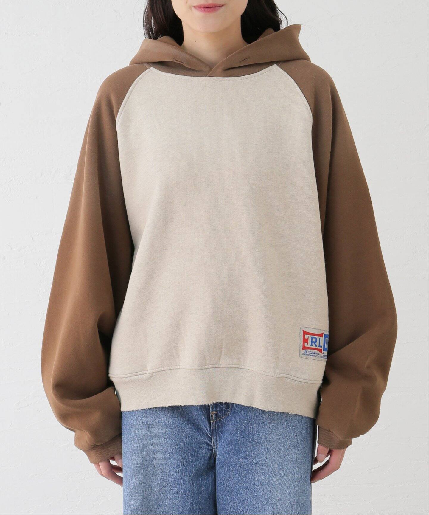 ERL / イーアールエル】UNISEX RAGLAN HOODIE KNIT（パーカー）｜PULP 