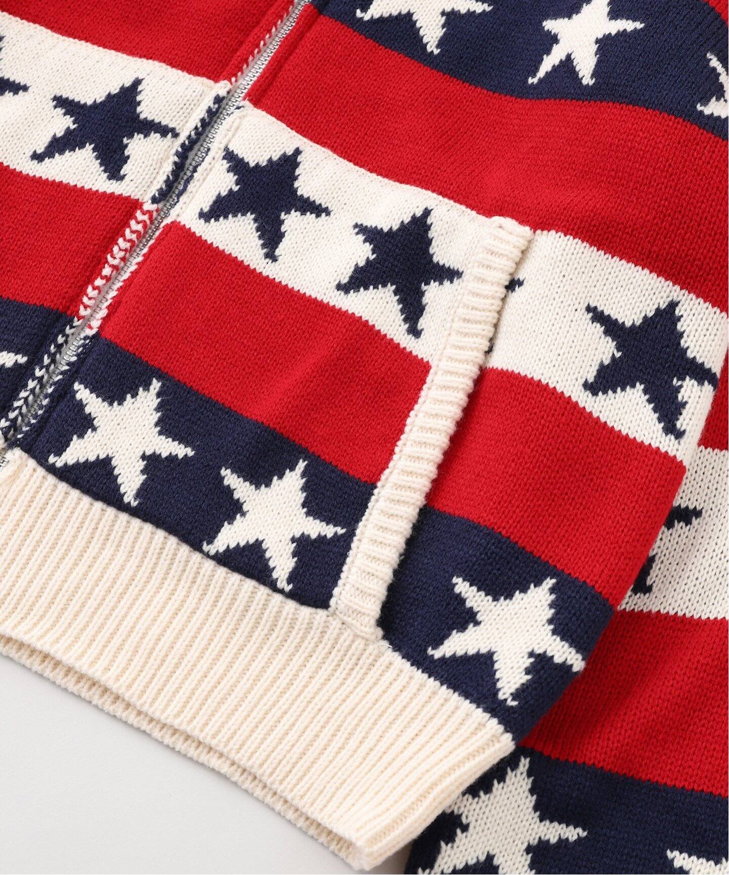 AFB / エーエフビー】STAR KNIT HOODIE（パーカー）｜PULP（パルプ）の 