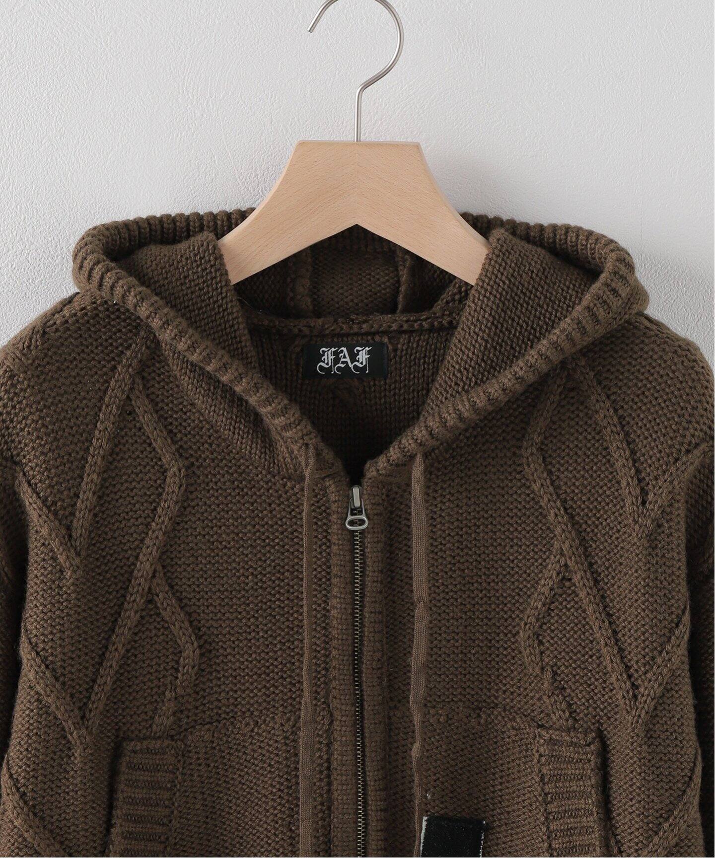 FAF (FAKE AS FLOWERS) / フェイク アス フラワーズ】ACTIVE KNIT 