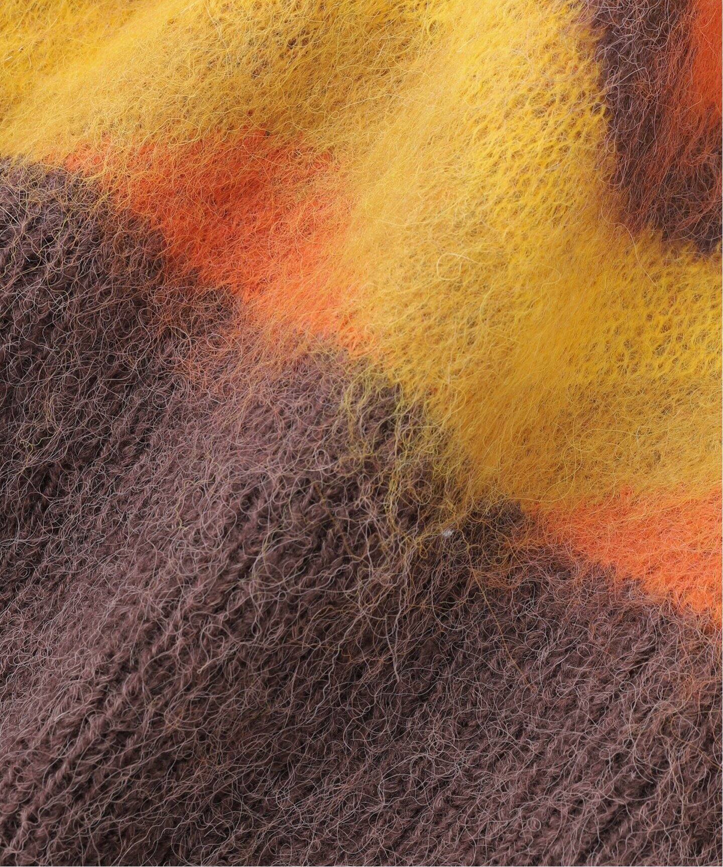 LAMROF / ラムロフ】ウェーブ モヘヤ ブレンド ニット（ニット