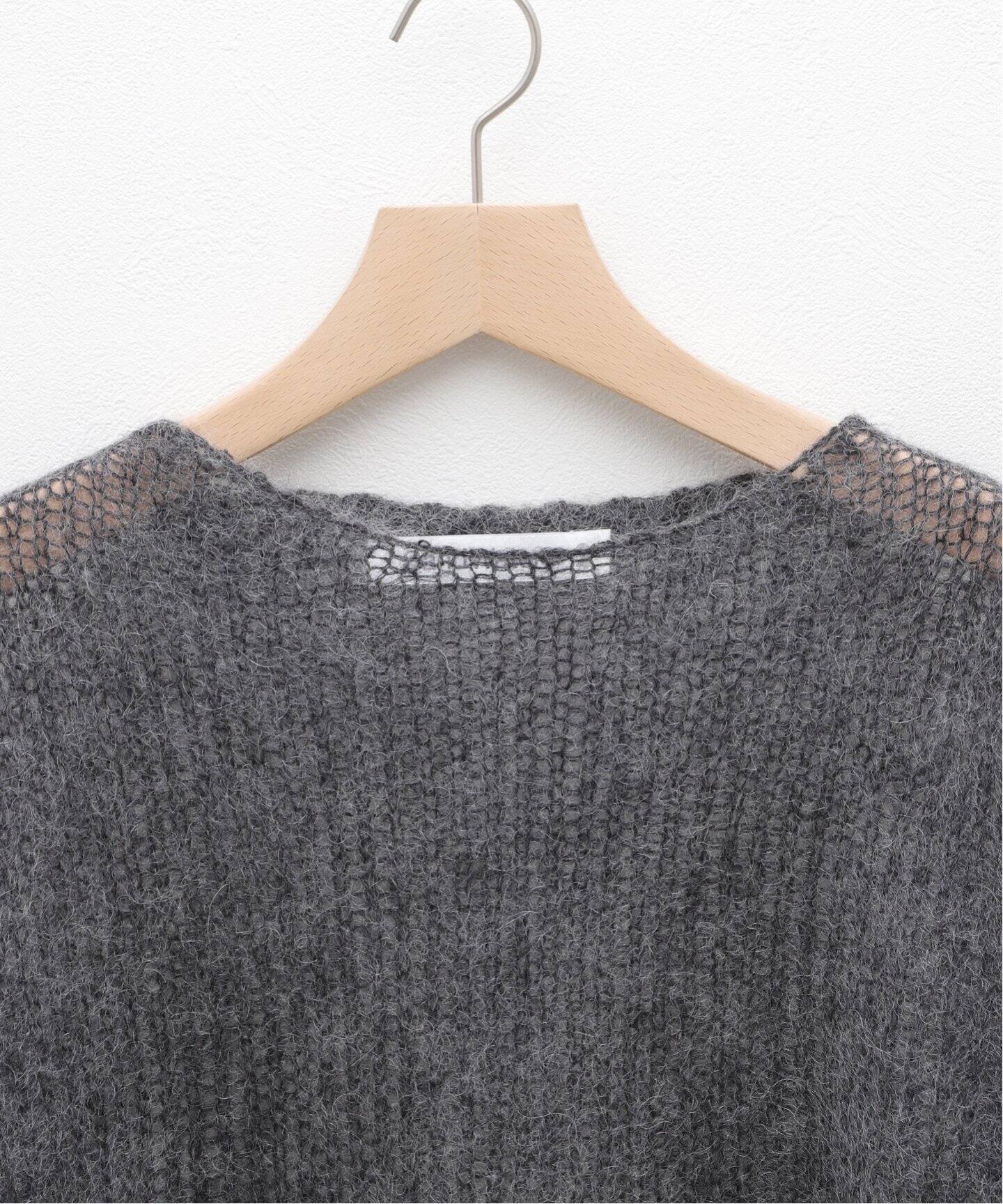 SandWaterr / サンドウォーター】RESEARCHED BOAT NECK SWEATER 