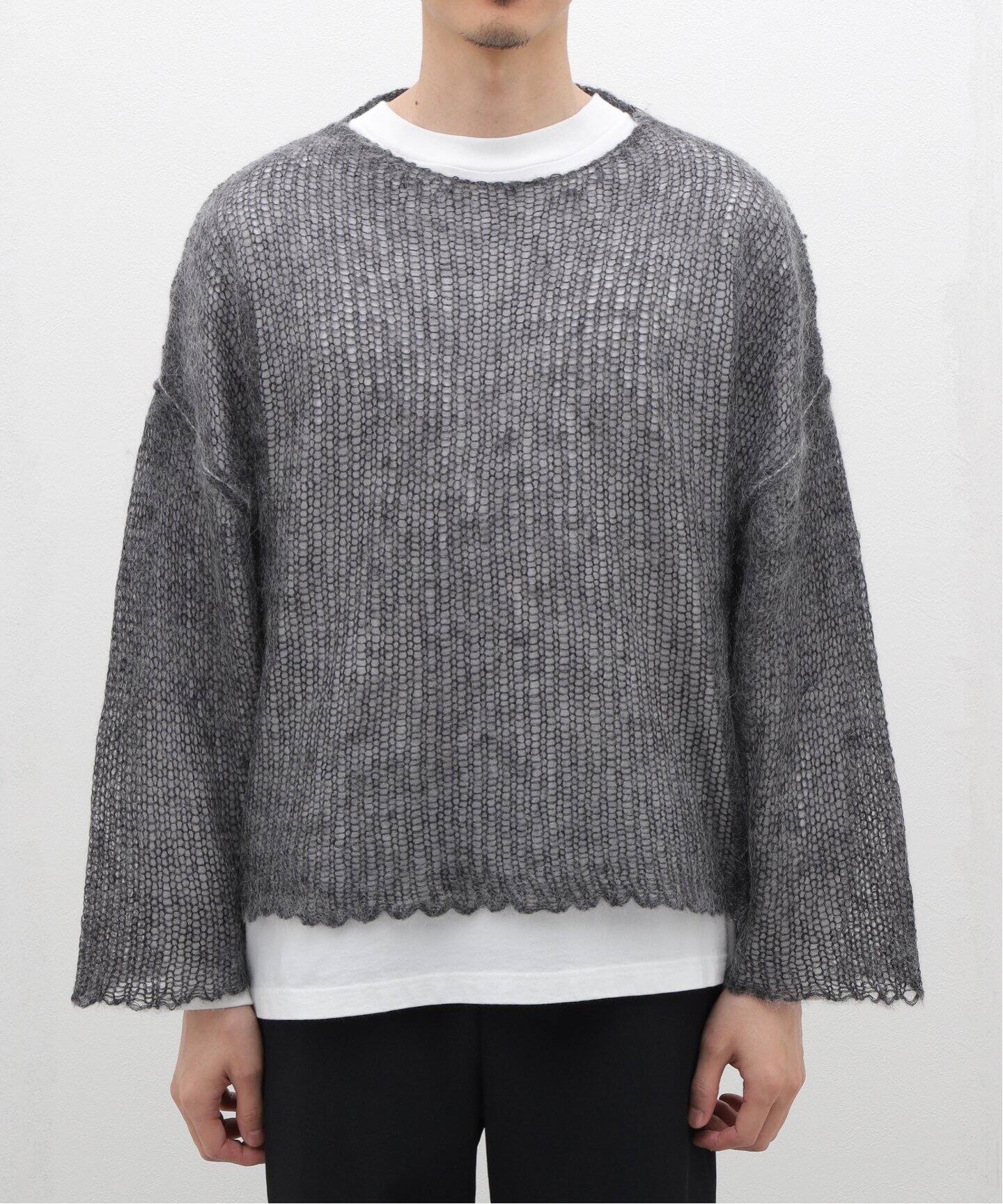 SandWaterr / サンドウォーター】RESEARCHED BOAT NECK SWEATER 