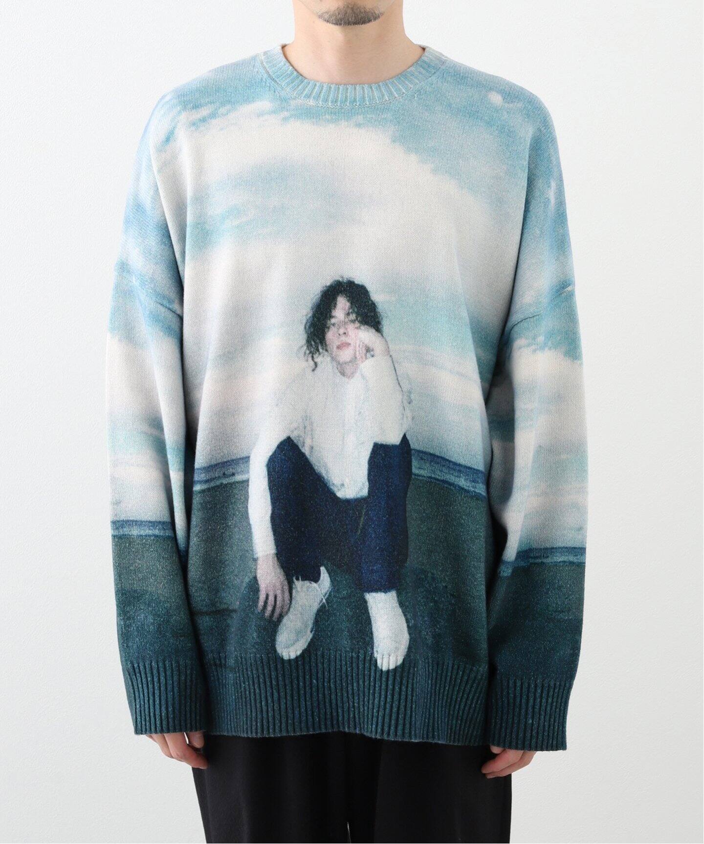 DAIRIKU / ダイリク】18SS Photo Pullover Knit（ニット／セーター 