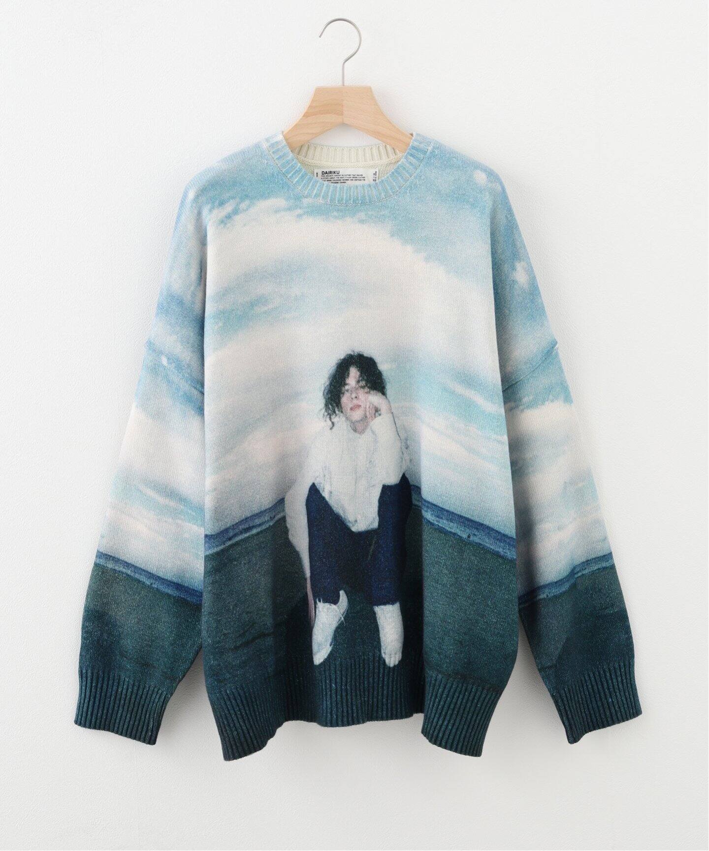 DAIRIKU / ダイリク】18SS Photo Pullover Knit（ニット／セーター  
