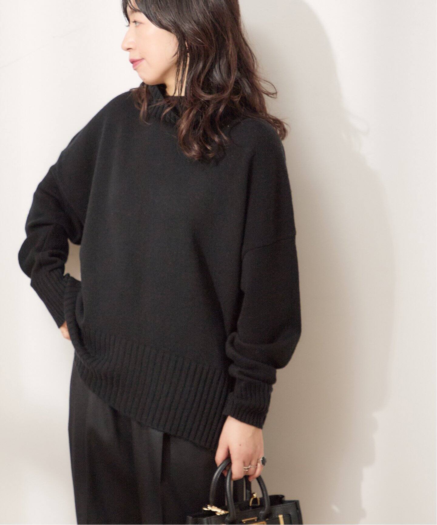 カシミヤMIXハイネックプルオーバー（ニット／セーター）｜JOURNAL  