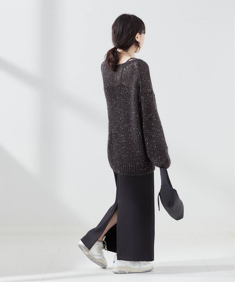 モヘヤMIXスパンコールプルオーバー（ニット／セーター）｜JOURNAL  