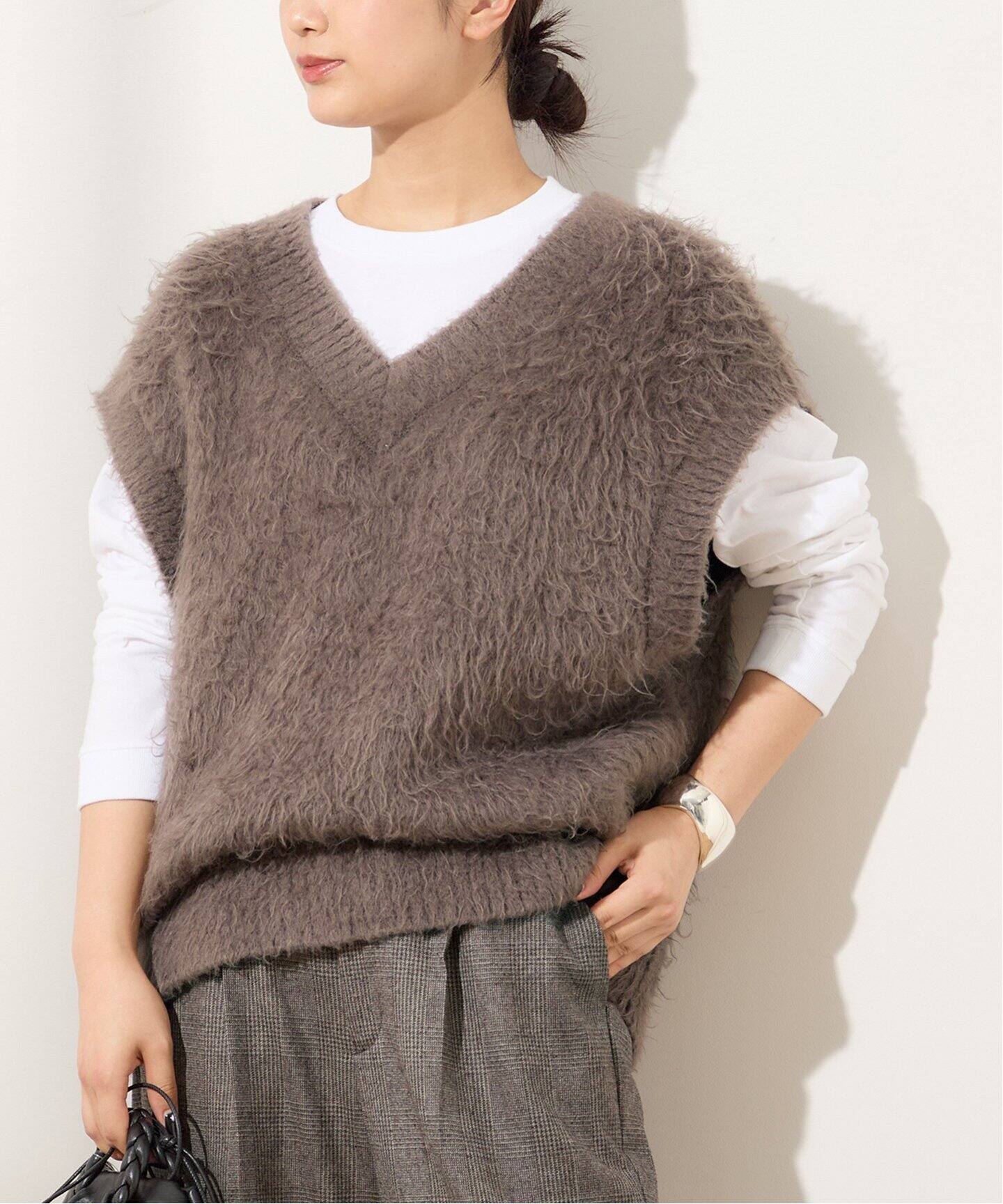 追加》ファーニットBIGベスト（ニット／セーター）｜JOURNAL STANDARD  