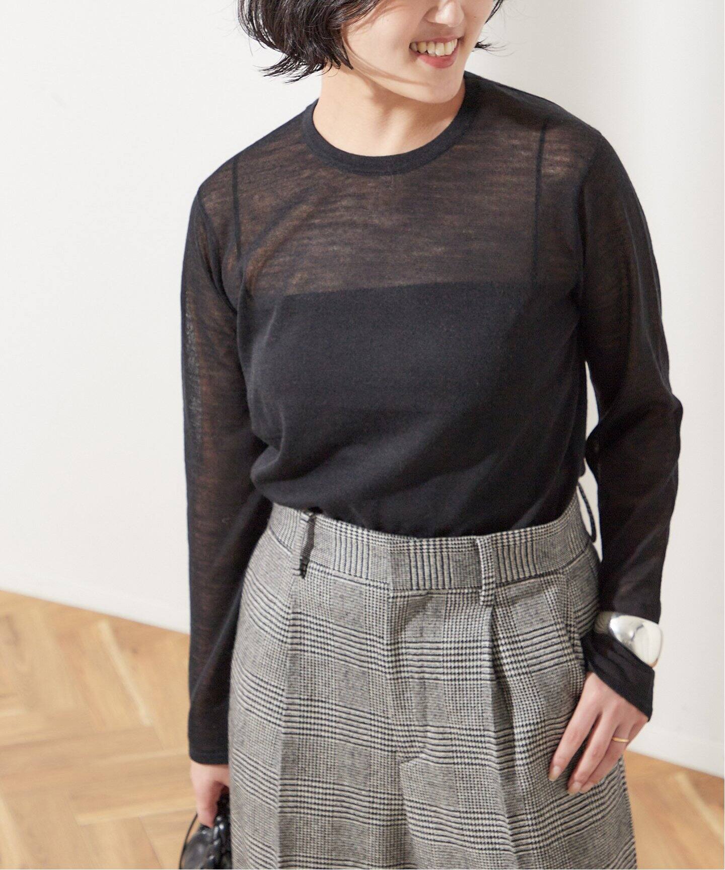 新品　ジャーナルスタンダード relume ARLES WOOL　お洒落なワイドパンツ　M　定12000 ジャーナルスタンダードレリューム JOURNAL STANDARD relume arles