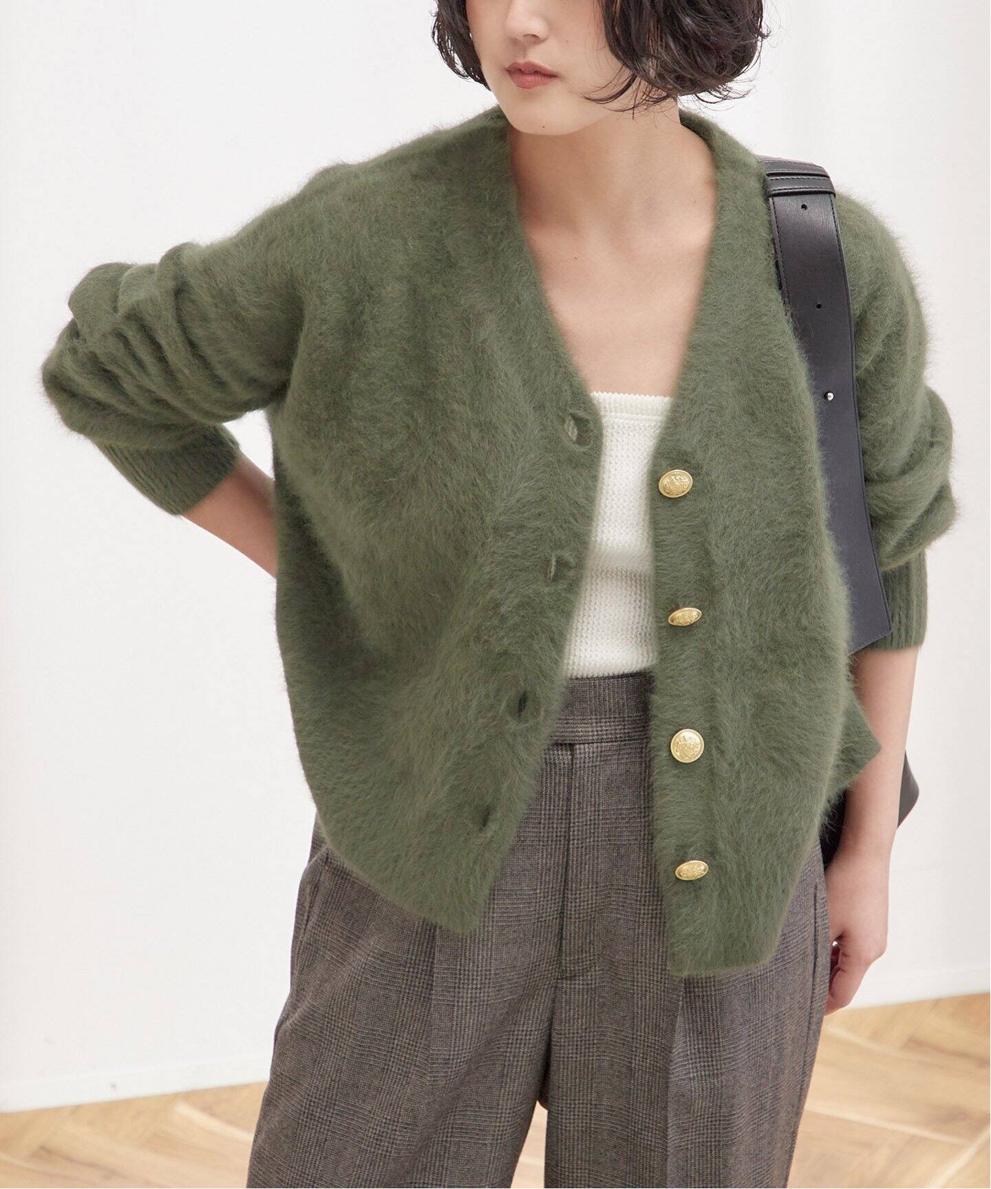 追加》FOX CASHMERE Vネックカーディガン（カーディガン）｜JOURNAL 