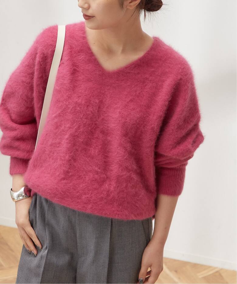 FOX CASHMERE Vネックプルオーバー（ニット／セーター）｜JOURNAL 