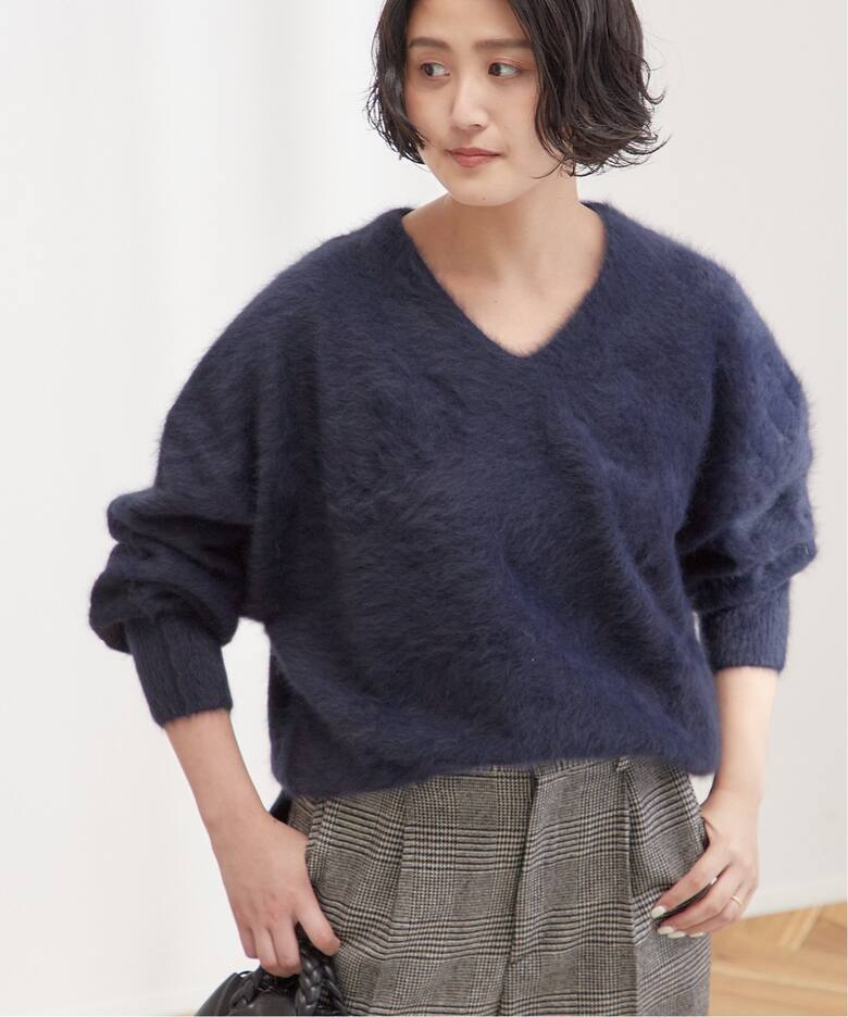 FOX CASHMERE Vネックプルオーバー（ニット／セーター）｜JOURNAL 