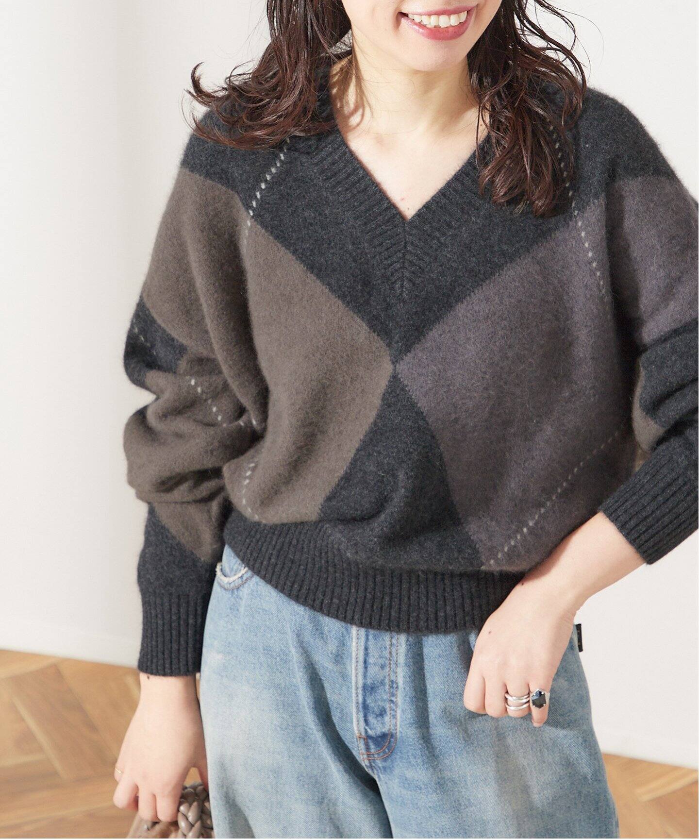 BIG ARGAYLE プルオーバー（ニット／セーター）｜JOURNAL STANDARD L  