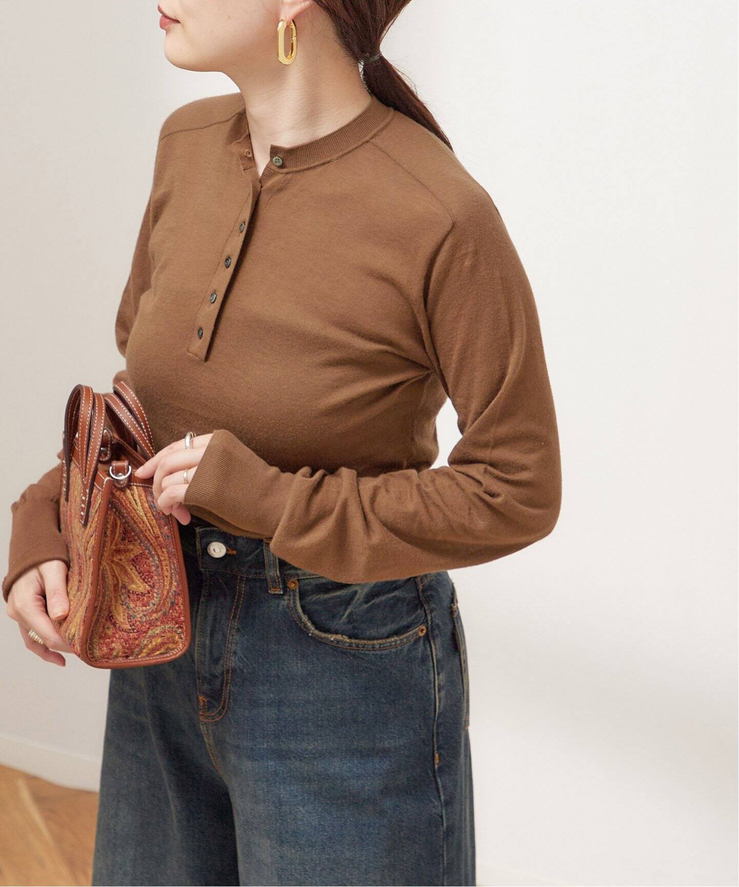 ソフトコットンプルオーバー（ニット／セーター）｜JOURNAL STANDARD L  