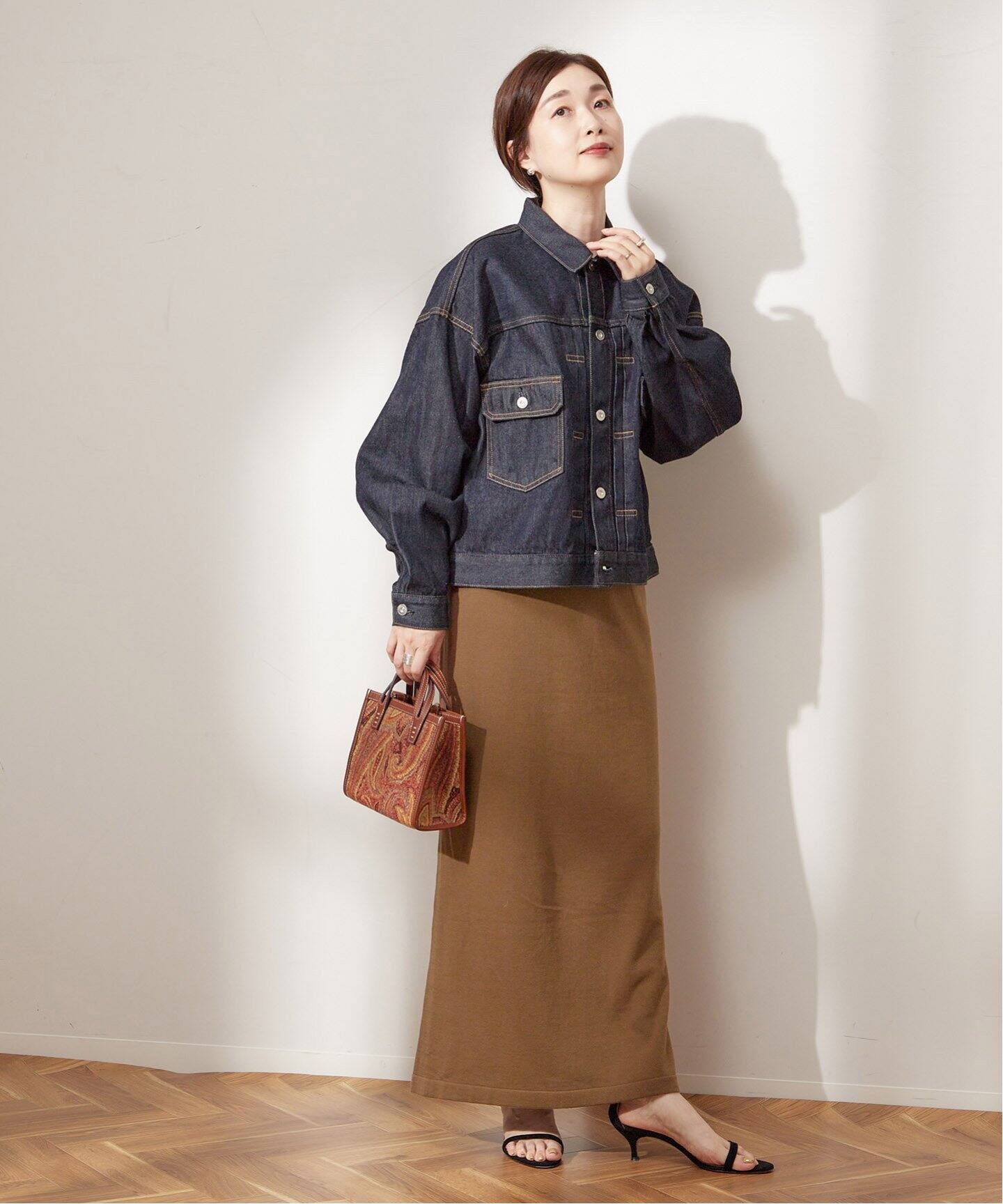 ソフトコットンニットスカート（ロング・マキシ丈スカート）｜JOURNAL  