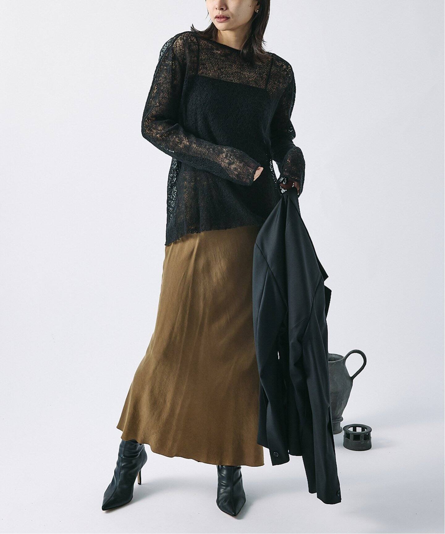 GABRIELA COLL GARMENTS】MERINO WOOL KNITTED TOP：ニット（ニット 