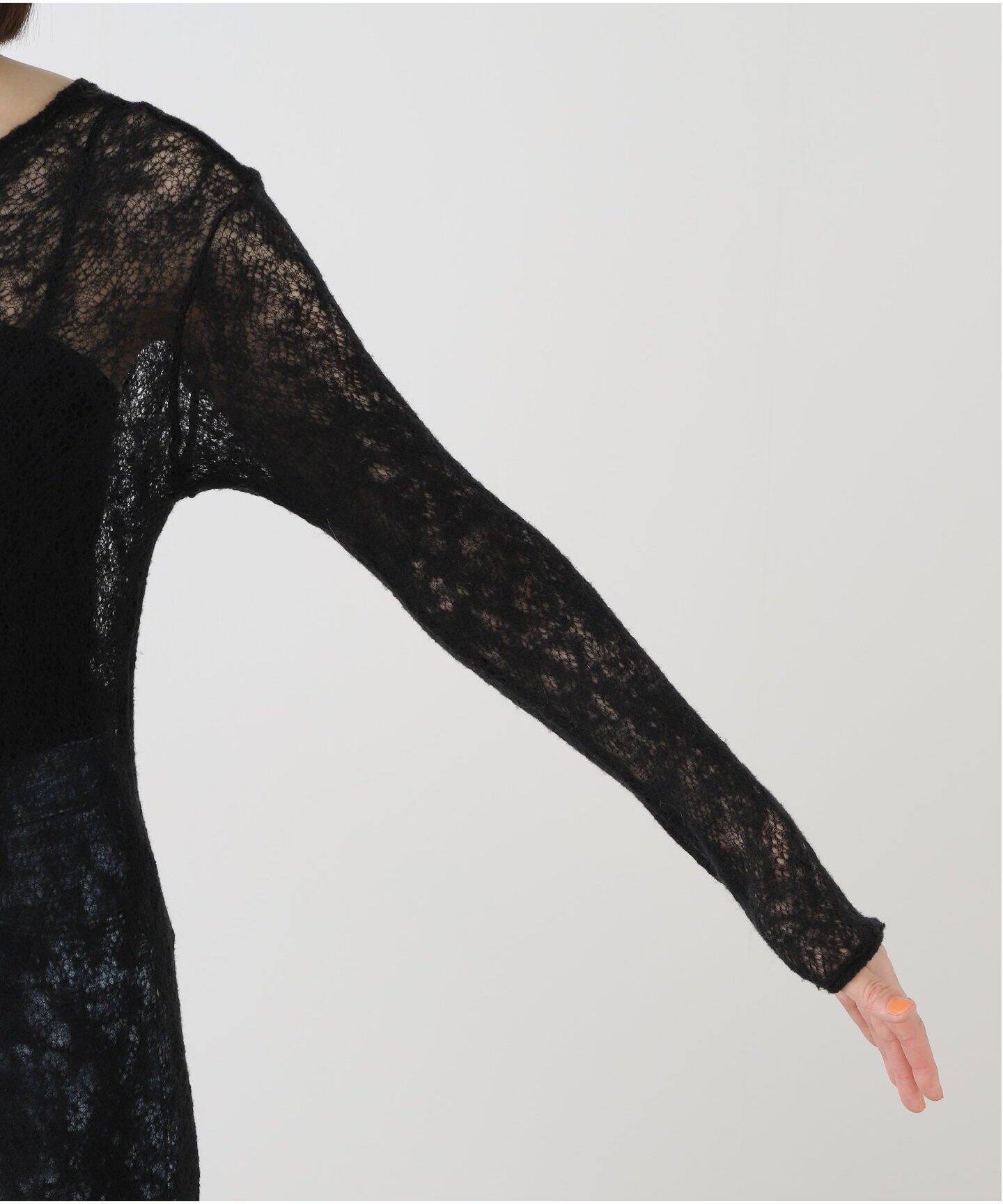GABRIELA COLL GARMENTS】MERINO WOOL KNITTED DRESS：ワンピース 