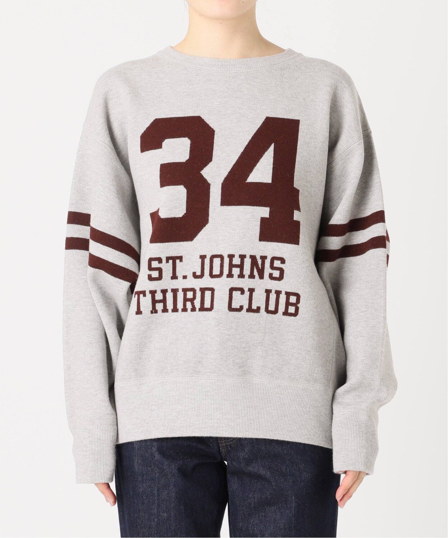 ST.JOHNS 3RD CLUB/セントジョンズサードクラブ】34 SJ3C C/N：ニット 