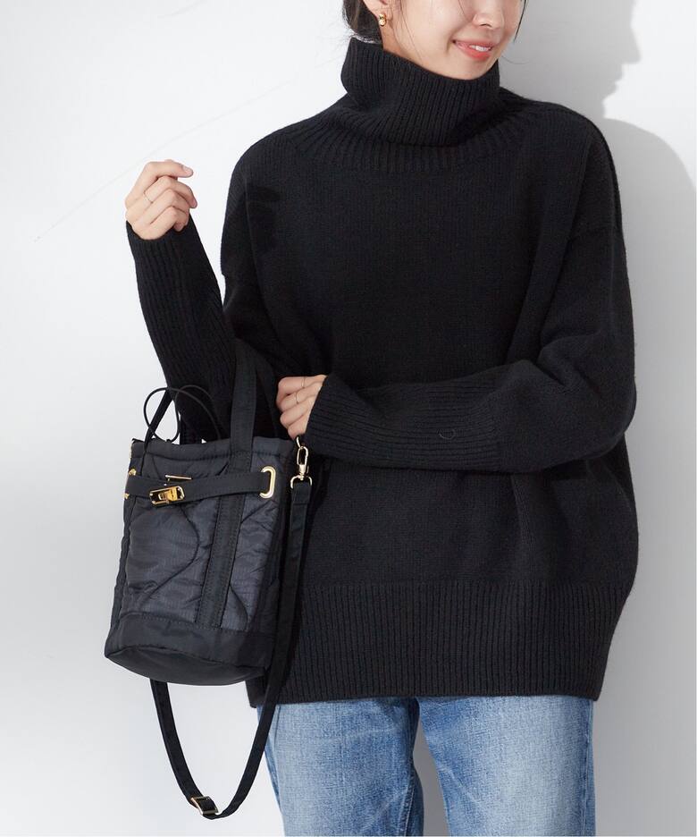 ISLAND TIDES/アイランドタイド】ラムズウールタートルネック（ニット  