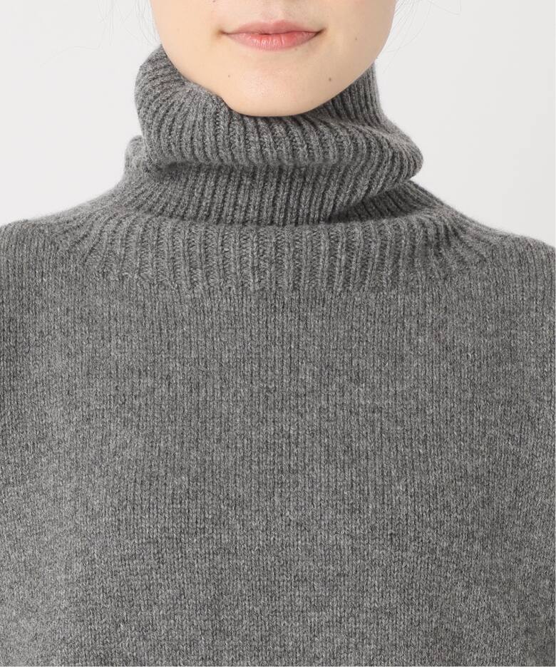 ISLAND TIDES/アイランドタイド】ラムズウールタートルネック（ニット  