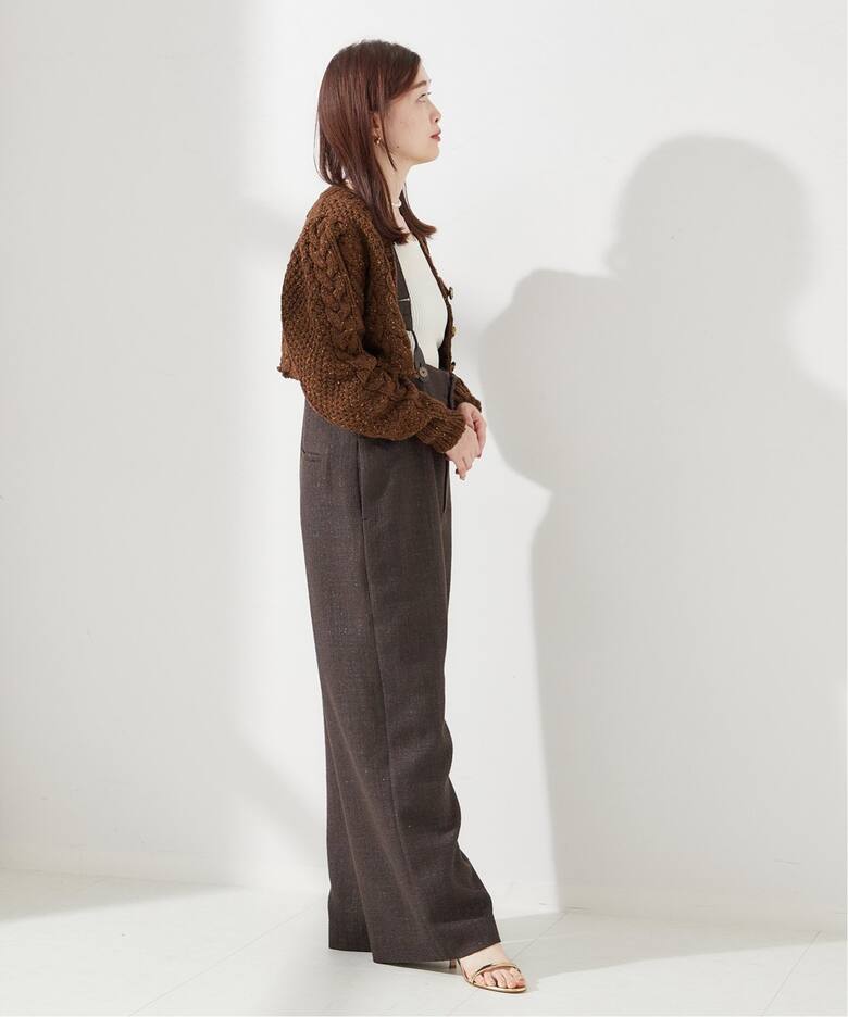 Uhr/ウーア】Cable Short Cardigan：カーディガン（カーディガン  