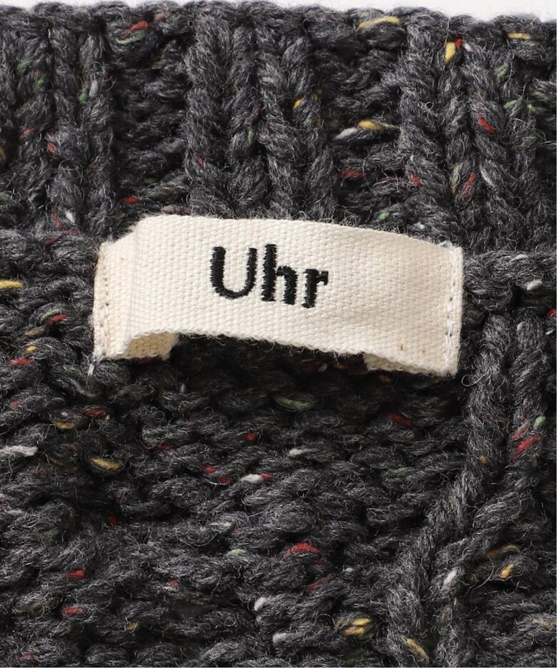 Uhr/ウーア】Cable Short Cardigan：カーディガン（カーディガン  