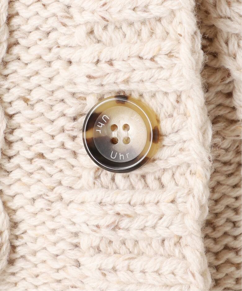 Uhr/ウーア】Cable Short Cardigan：カーディガン（カーディガン  