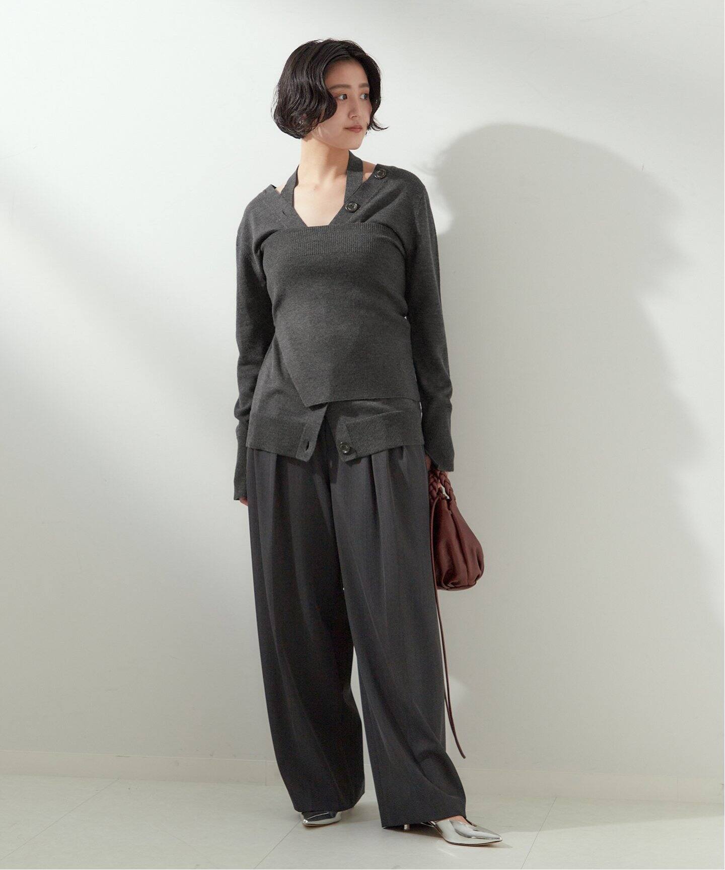 Uhr/ウーア】Layered Knit：ニット（ニット／セーター）｜JOURNAL 