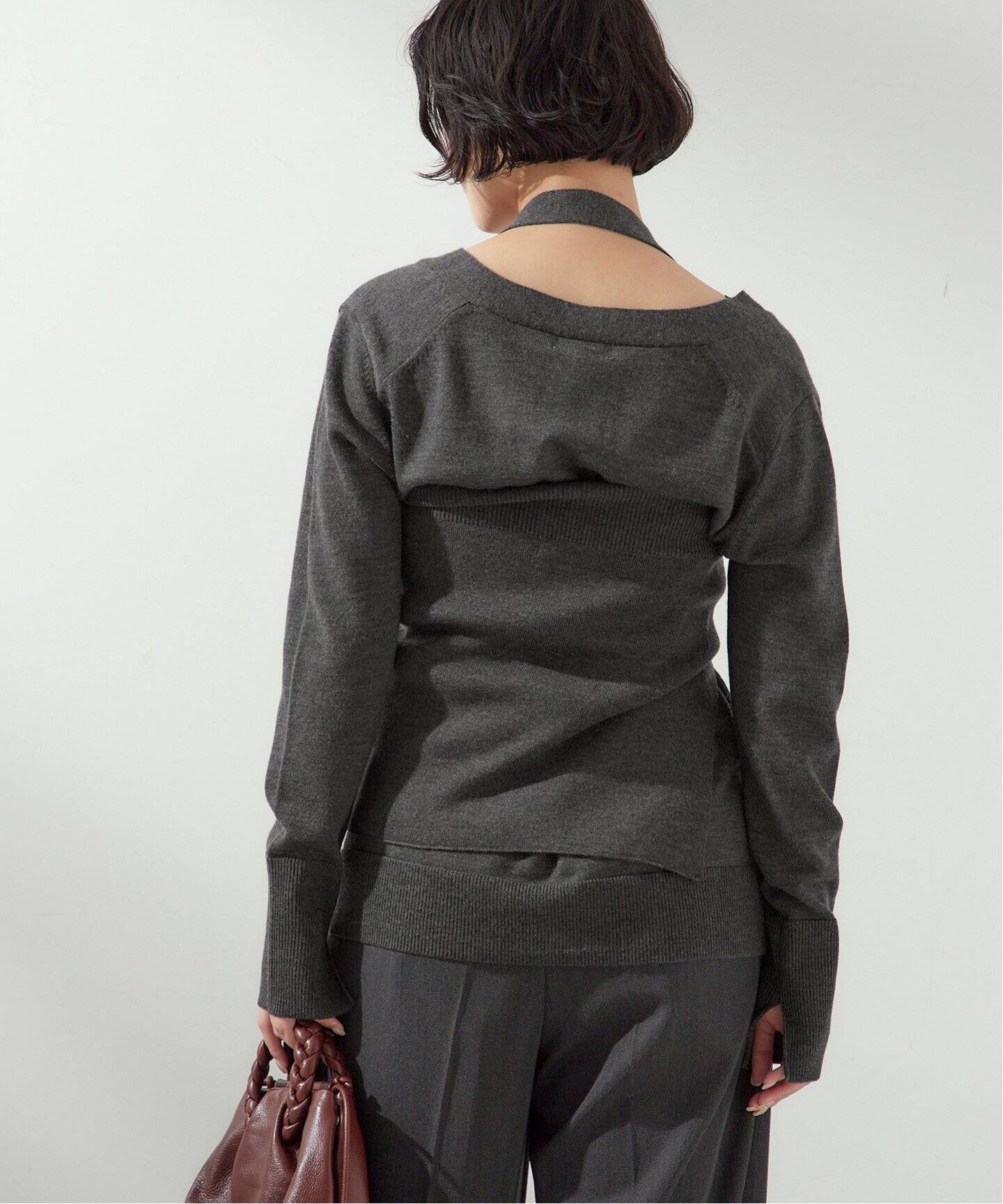 Uhr/ウーア】Layered Knit：ニット（ニット／セーター）｜JOURNAL  