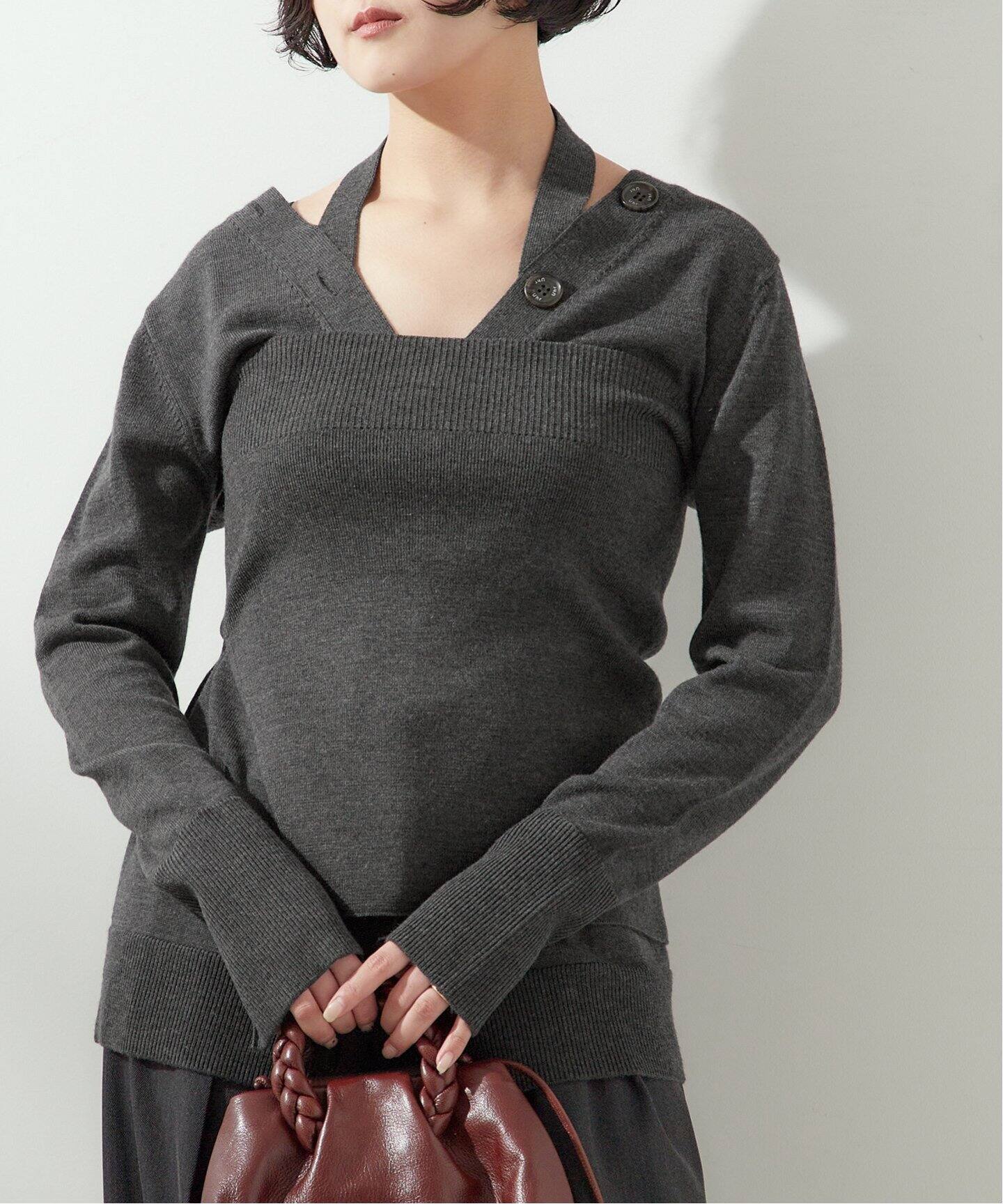 Uhr/ウーア】Layered Knit：ニット（ニット／セーター）｜JOURNAL  