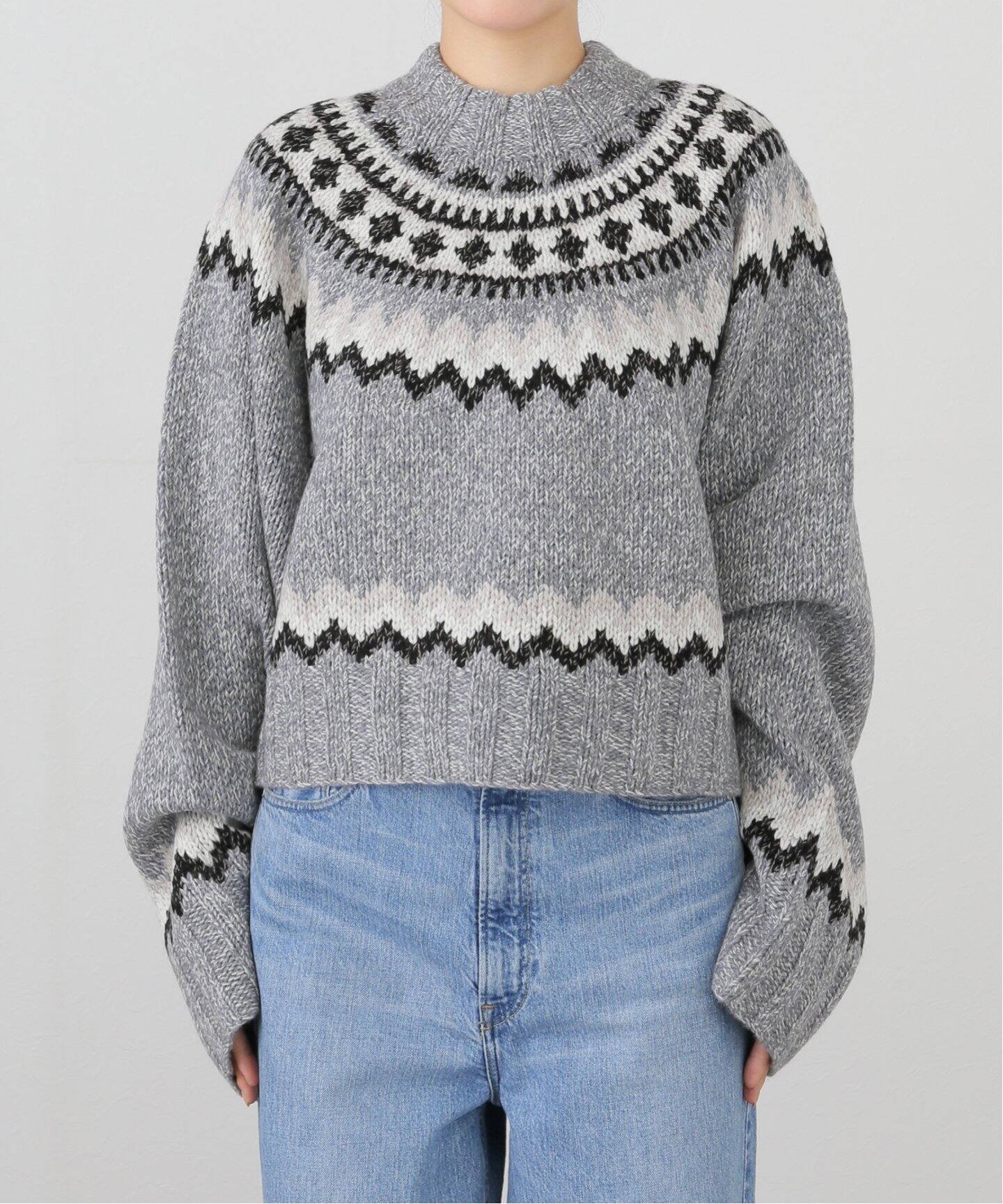 THE NEWHOUSE/ザ ニューハウス】PORTMAN SWEATER：ニット（ニット  