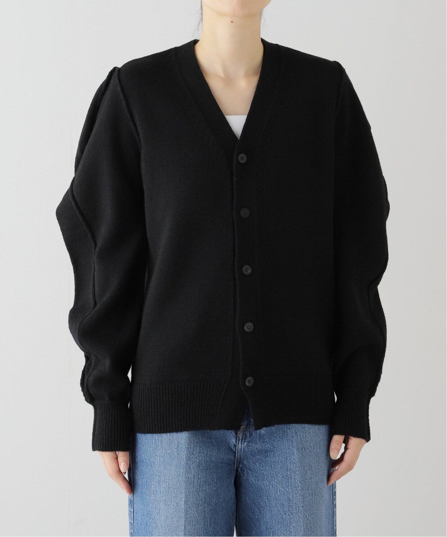 TOGA / トーガ】Melange knit cardigan：カーディガン（カーディガン 
