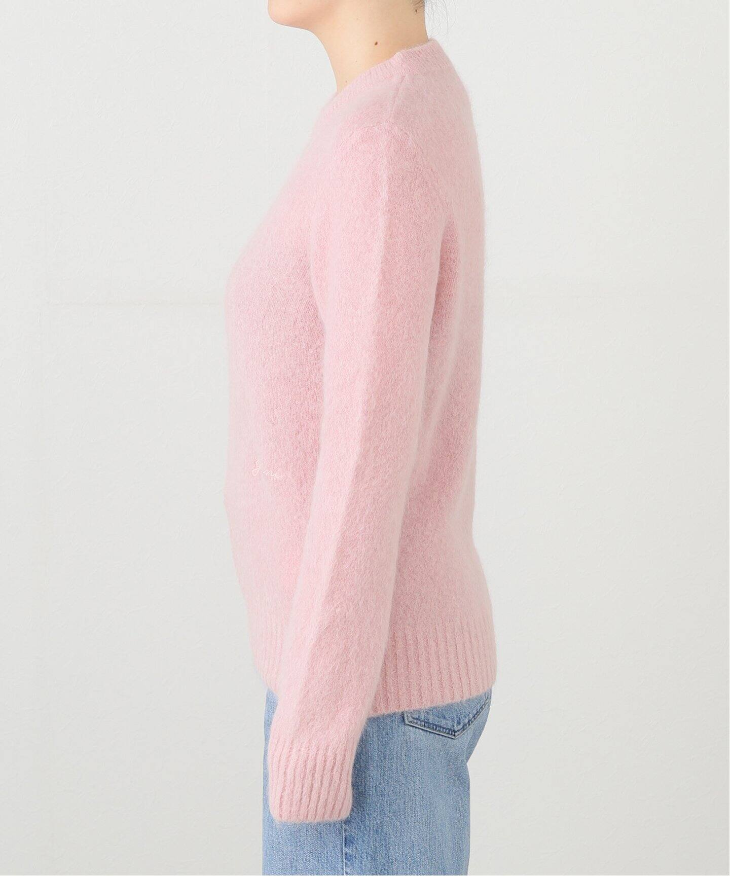 GANNI/ガニー】Brushed Alpaca O-neck：ニット（ニット／セーター 