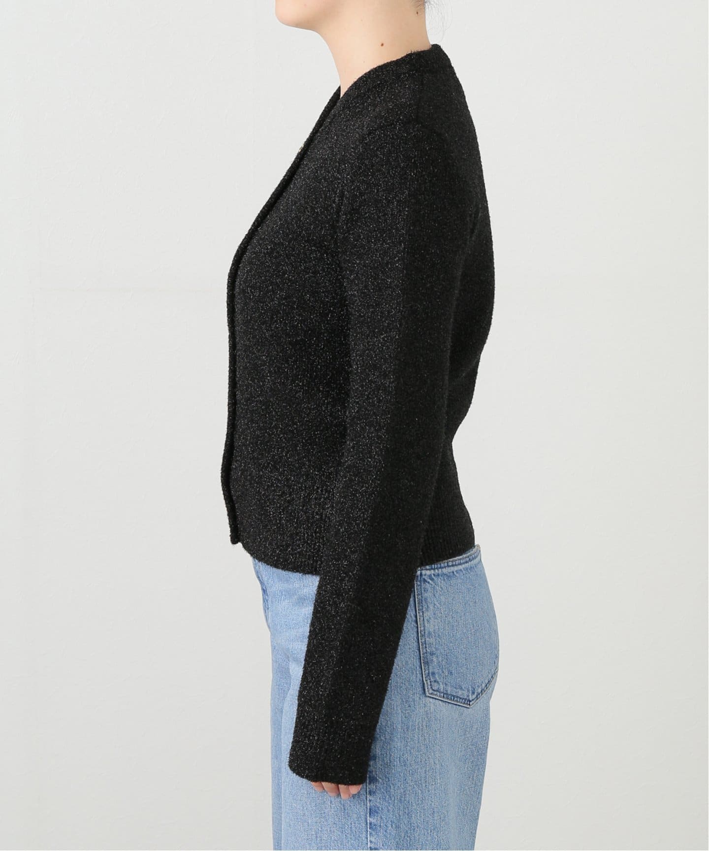 GANNI/ガニー】Sparkle Doubleface Cardigan：カーディガン